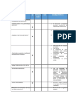 Listas de Chequeo, Diagramas de Redes