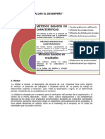 Métodos para Evaluar El Desempeño