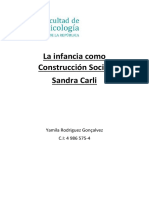 La Infancia Como Construcción Social