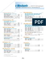 Metric Mechanic - Catalog & Price List