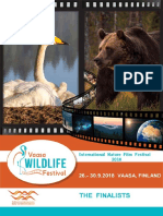 Vaasa Wildlife Festival 2018 - List of Finalists & Special Award Nominees