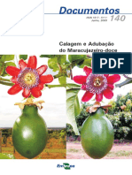 Calagem e Adubacao Do Maracujazeiro Doce PDF