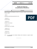 N-0270 - RD - Projeto de Tanque Atmosférico