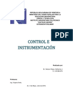  Control e Instrumentación