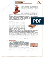 Estudio y Tipologia de Ladrillos