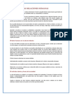 El Factor Humano en La Vida de Relación