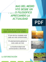 Problemas Del Medio Ambiente Desde Un Punto Filosofico