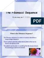 The Fibonacci Sequence: It's As Easy As 1, 1, 2, 3..