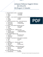 Materi Pemantapan Bahasa Inggris