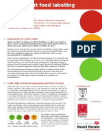 Food Safety Traffic Light Label Ps Food Labelling