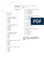 Evaluacion de Desigualdades