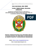 1 Manual MP PNP Muerte Violenta o Sospechosa de Criminalidad PDF