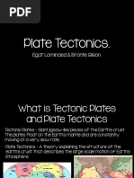 Plate Tectonics.: Egat Lominded & Bronte Gilson