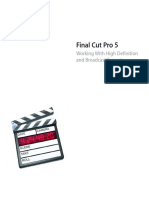 FCP5 HD and Broadcast Formats PDF