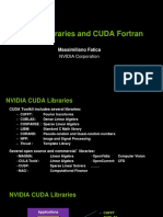 CUDA Libraries and CUDA Fortran: Massimiliano Fatica