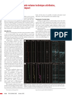 Application of Amplitude Volume Technique Attributes, Their Variations, and Impact