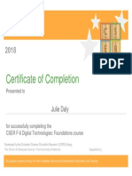 Cser Certificate