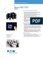 Eaton Ellipse PRO UPS: Datasheet