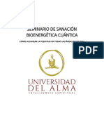 Seminario de Sanación Bioenergetica Cuantica