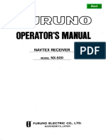 Furuno NX500 Operator Manual