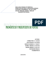 Pronosticos y Presupuesto de Ventas II Modulo