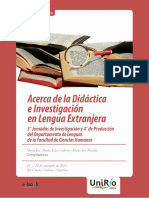 Didactica Investigacion Lengua Extranjera PDF