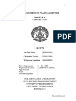 Soil Mechanics Pratical Report Compaction