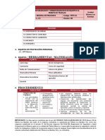 PET 01. Movilizacion y Desmovilizacion de Equipos Al Frente de Trabajo Rev. 00