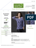 Sorrel River Sweater: Designed by Susan Lowman