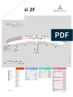 Plan Terminal 2F CDG Roissy