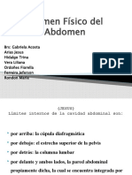 Examen Fisico Del Abdomen XXX