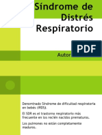 Sindrome Distres Respiratorio (Embriologia)