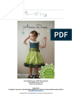 Anna Dress PDF Pattern