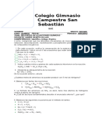 Taller de Química de 3 Periodo 10°