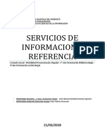 Servicios de Información y Referencia