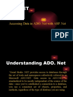 Accessing Data in ADO. Net With ASP. Net