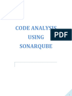 Code Analysis For Java Using Sonar