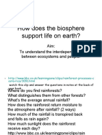 2 How Does The Biosphere Support Life On Earth (NOT FINISHED)