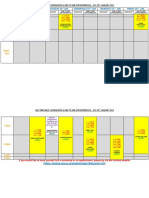 W-C 22nd Jan Timetable