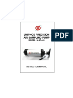 Uniphos Precision Air Sampling Pump Uniphos Precision Air Sampling Pump