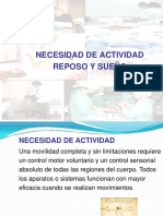 Necesidad de Actividad, Reposo y Sueño Ok PDF