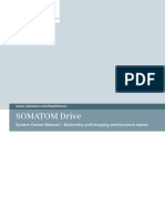 Somatom Drive: System Owner Manual - Dosimetry and Imaging Performance Report