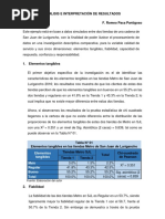 Análisis e Interpretación de Resultados