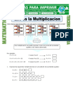 Ficha Que Es La Multiplicacion para Tercero de Primaria