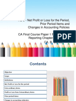 As 5 Net Profit or Loss For The Period Prior Period Items and Changes in Accounting Policies