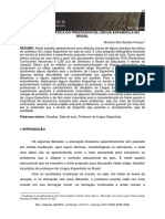 Desafios Da PR - Tica Do Professor de L - Ngua Espanhola No Brasil