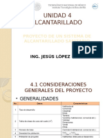 UNIDAD 4-Proyecto de Un Sistema de Alcantarillado