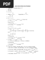 Answer Key For Review Test 2 Worksheet: or or