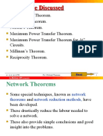 Chapter 04 Network Theorems