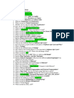 CTS Technical Questions